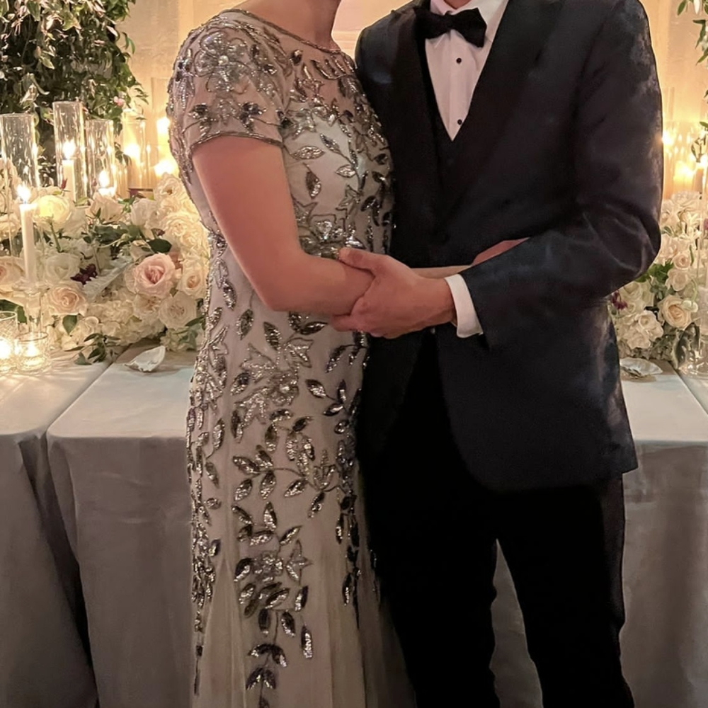 Adrianna papell beaded dress